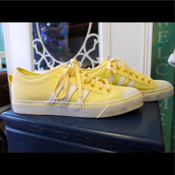 pale yellow shoes